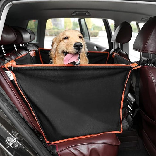 PetGuard™ Waterproof Dog Car Seat Cover - Heavy-Duty Protection